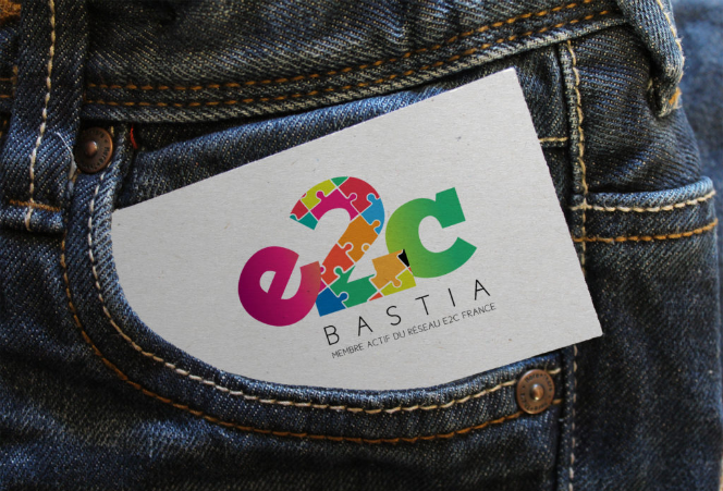 création logo corse e2c Bastia